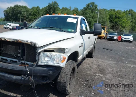 2008 Dodge Ram 2500 St/Sxt из США, поврежденный, VIN 3D7KS26D38G132899